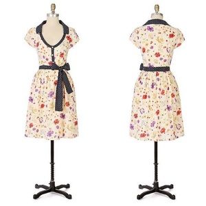 Anthropologie Dinette 40s retro shirtdress